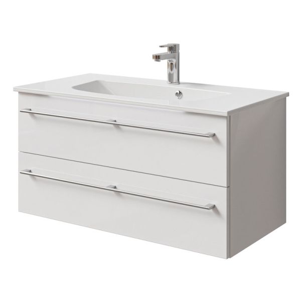 Pelipal Serie 6025 Waschtisch und Unterschrank Set 97 cm