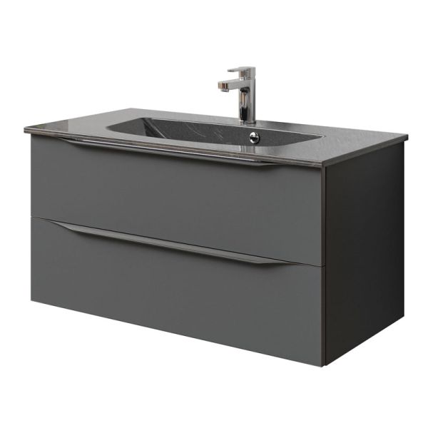 Pelipal Serie 6025 Waschtisch und Unterschrank Set 97 cm