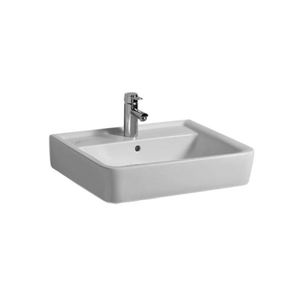 Pelipal PCON Keramik-Aufsatzbecken Geberit Renova Plan 60 cm