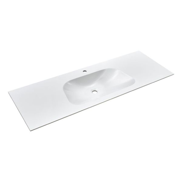 Pelipal PCON Mineralmarmor-Waschtisch 137 cm