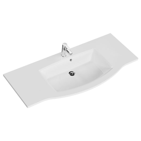 Pelipal PCON Mineralmarmor-Waschtisch 142 cm