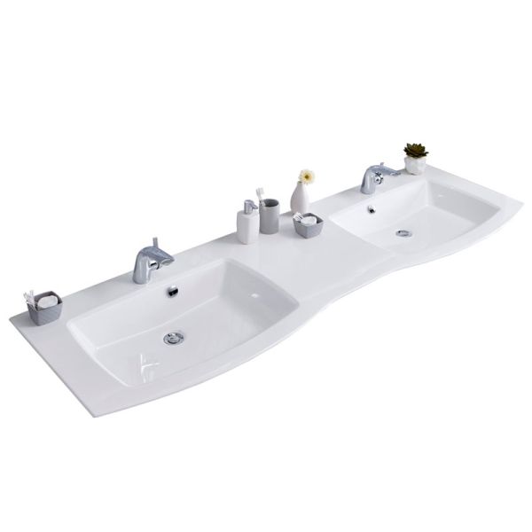 Pelipal PCON Mineralmarmor-Waschtisch 187 cm