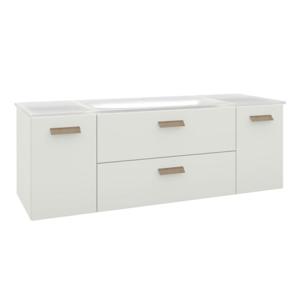 Pelipal PCON Waschtisch mit Unterschrank Set 137 cm