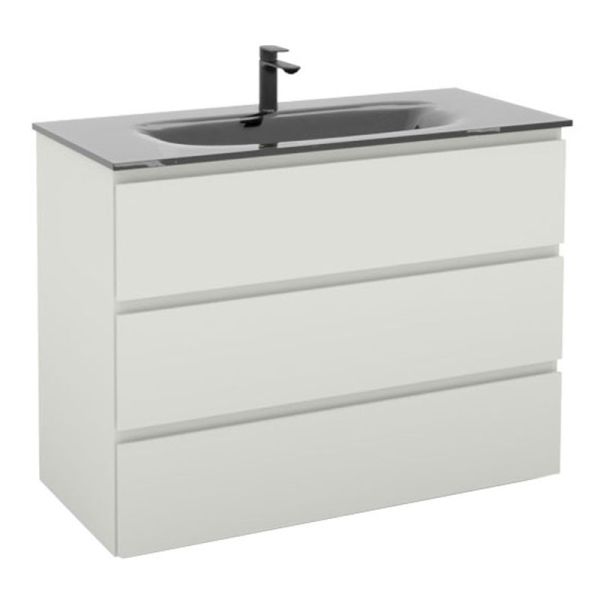 Pelipal PCON Waschtisch mit Unterschrank Set 107 cm