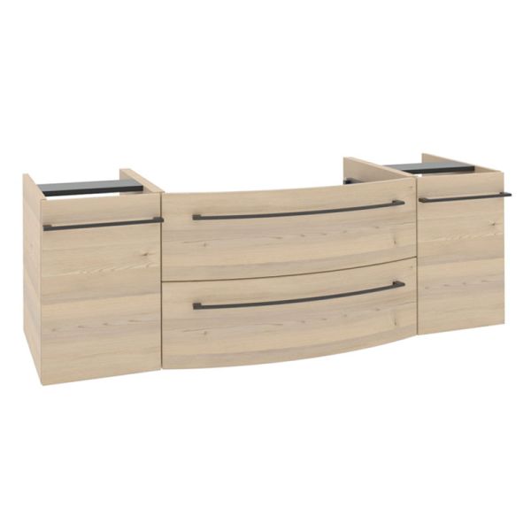 Pelipal PCON Waschtischunterschrank 135 cm