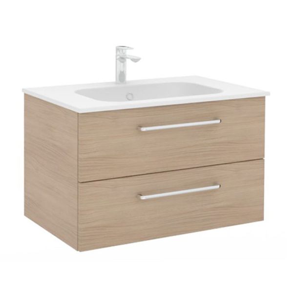Pelipal PCON Waschtisch mit Unterschrank 77 cm