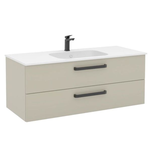 Pelipal PCON Waschtisch mit Unterschrank 122 cm