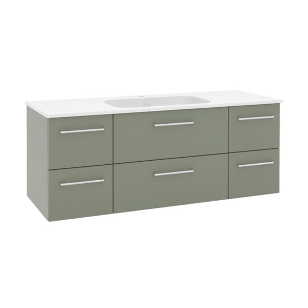Pelipal PCON Waschtisch mit Unterschrank 122 cm