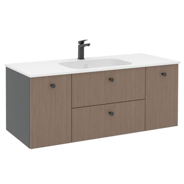 Pelipal PCON Waschtisch mit Unterschrank 122 cm