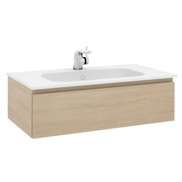 Pelipal PCON Waschtisch mit Unterschrank 92 cm