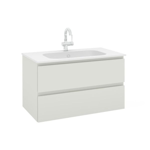 Pelipal PCON Waschtisch mit Unterschrank 92 cm