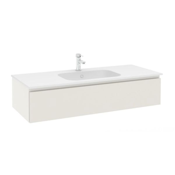 Pelipal PCON Waschtisch mit Unterschrank 122 cm