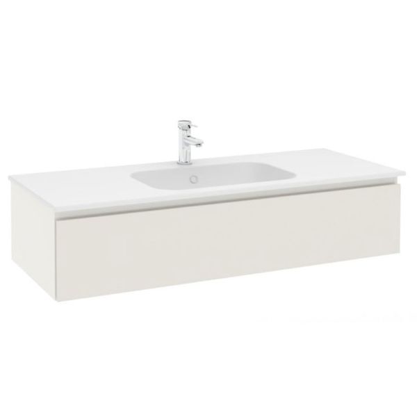Pelipal PCON Waschtisch mit Unterschrank 122 cm