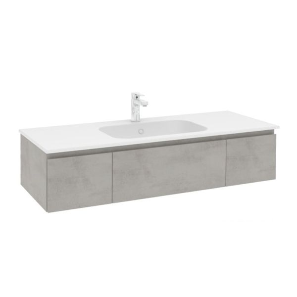 Pelipal PCON Waschtisch mit Unterschrank 122 cm