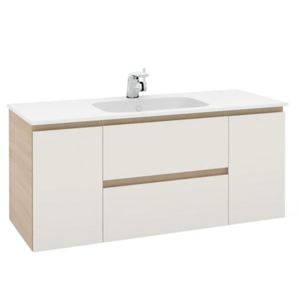 Pelipal PCON Waschtisch mit Unterschrank 122 cm