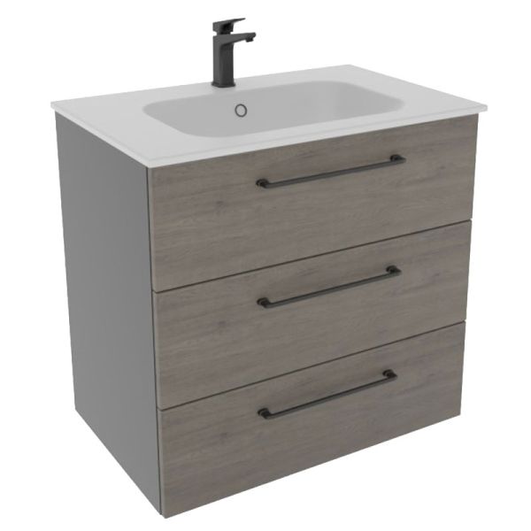 Pelipal PCON Waschtisch mit Unterschrank 77 cm