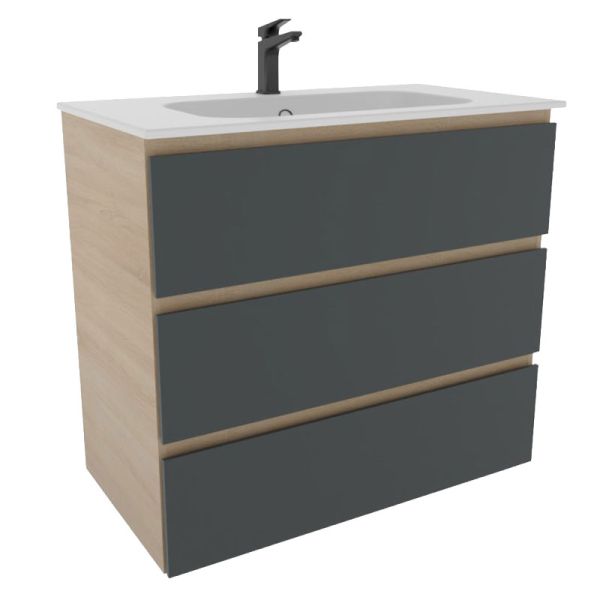 Pelipal PCON Waschtisch mit Unterschrank 92 cm