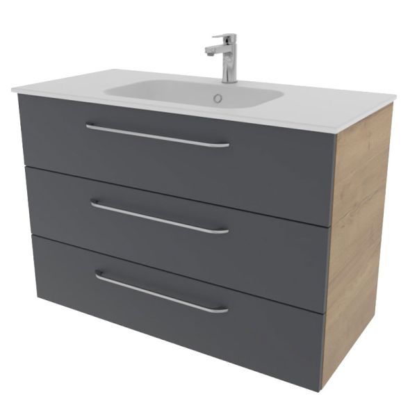 Pelipal PCON Waschtisch mit Unterschrank 107 cm