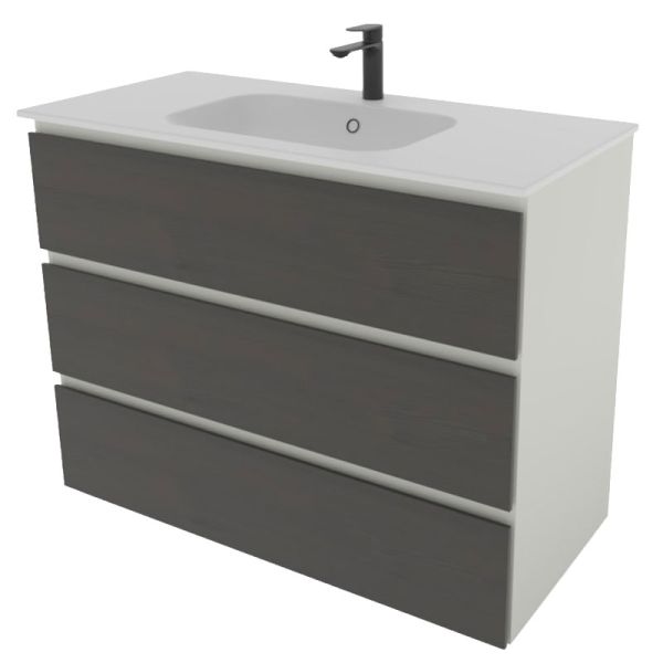 Pelipal PCON Waschtisch mit Unterschrank 107 cm