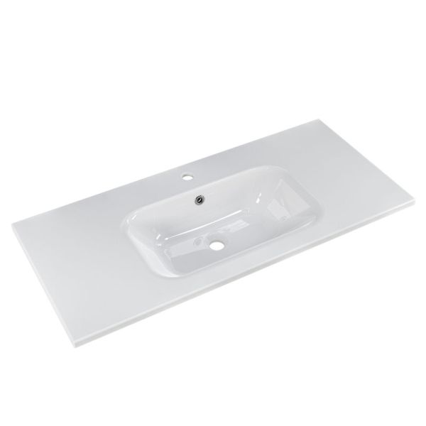 Pelipal Serie 6040 Mineralmarmor-Waschtisch 101 cm