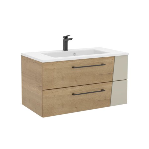 Pelipal Serie 7040 Mineralmarmor-Waschtisch mit Unterschrank - 92 cm