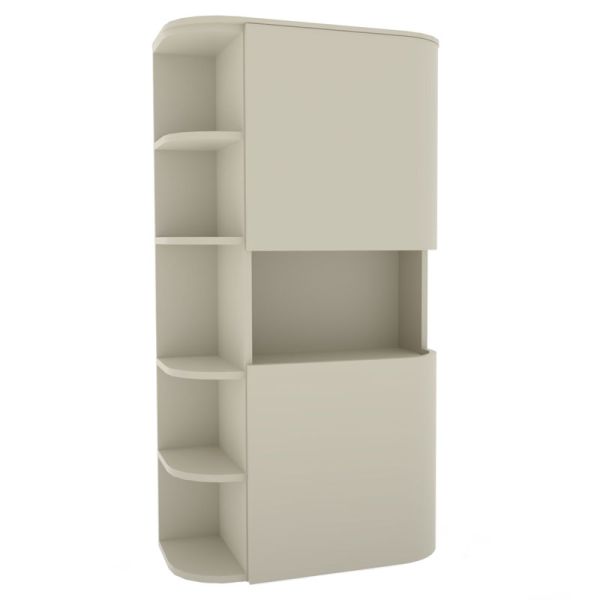 Pelipal Serie 7200 Mittelschrank / Midischrankregal - 65 cm, 2 Drehtüren