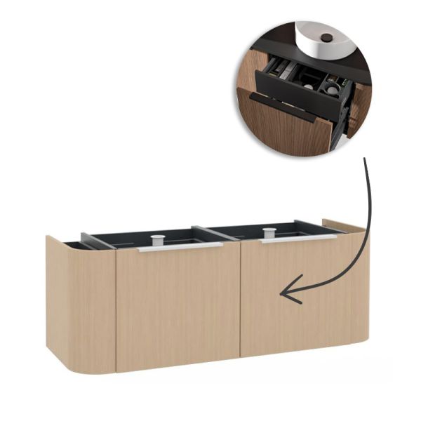 Pelipal Serie 7200 Waschtischunterschrank 136 cm