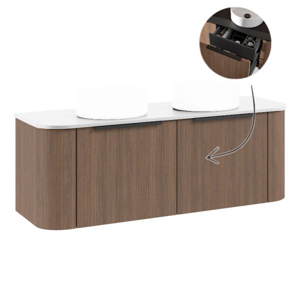 Pelipal Serie 7200 Waschtischunterschrank 136 cm