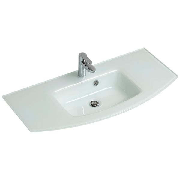 Pelipal Cassca Möbelwaschtisch / Glaswaschtisch - 101 cm