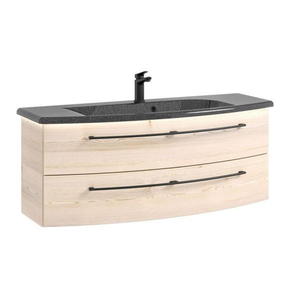 Pelipal Serie 7005 Waschtisch mit Unterschrank Set 124 cm