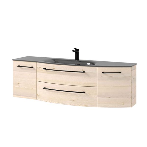 Pelipal Serie 7005 Waschtisch mit Unterschrank Set 155 cm