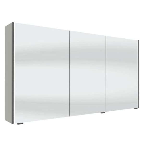 Pelipal Spiegelschränke Spiegelschrank - 133,2 cm, 3 Drehtüren, 6 Glaseinlegeböd