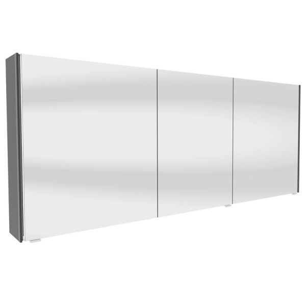 Pelipal Spiegelschränke Spiegelschrank - 173,2 cm, 3 Drehtüren, 6 Glaseinlegeböd