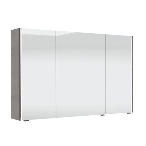 Pelipal Spiegelschränke Spiegelschrank - 113,2 cm, 3 Drehtüren, 6 Glaseinlegeböd