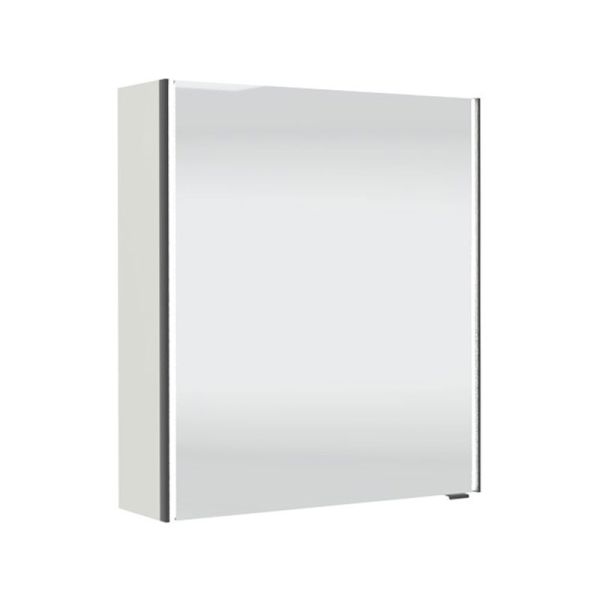 Pelipal Spiegelschränke Spiegelschrank - 63,2 cm, 1 Drehtür, 2 Glaseinlegeböden,