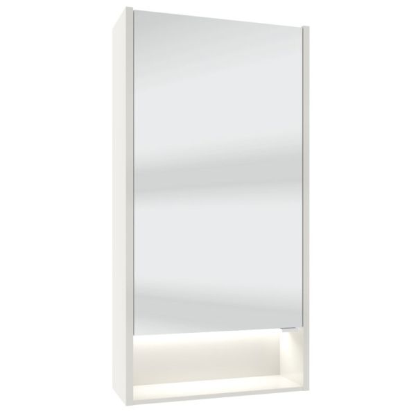 Pelipal Spiegelschränke Spiegelschrank - 43,2 cm, 1 Drehtür, 2 Glaseinlegeböden,