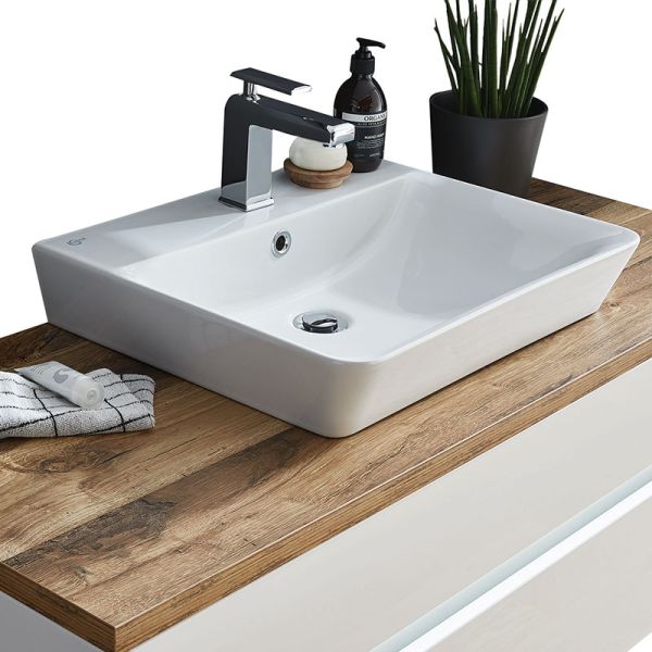 Puris Unique Aufsatz-Waschtisch Connect Air 55 cm