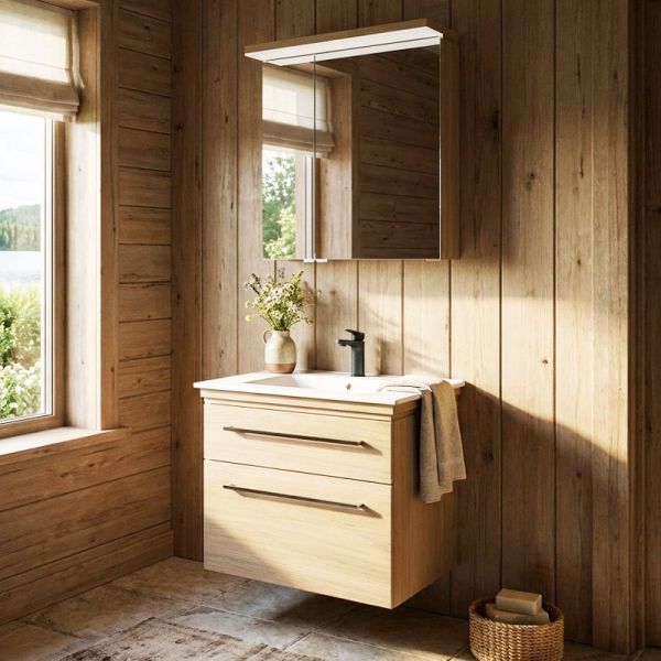 Puris Cool Line Badmöbel Set - 60 cm Ambiente
