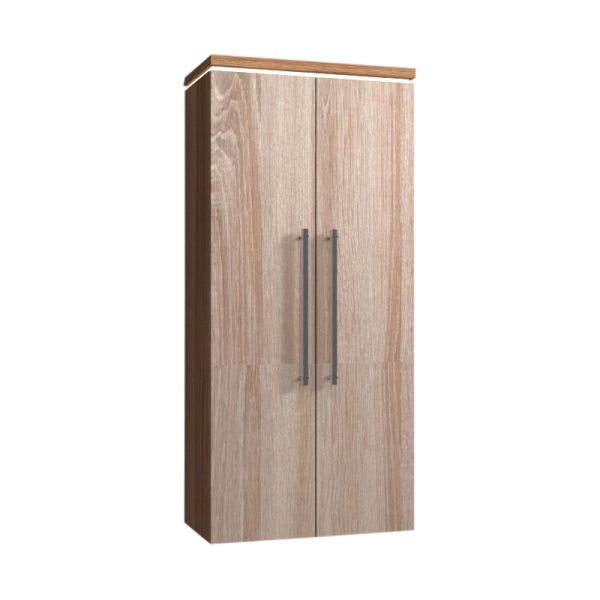 Puris Cool Line Mittelschrank 60 cm, mit 2 Türen und 2 Innenschubkästen