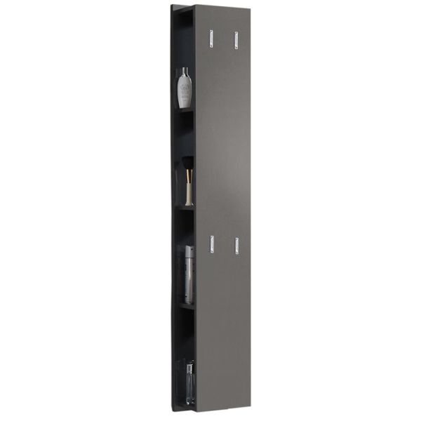Puris Cool Line Hochschrank - 30 cm, mit 4 Funktionshaken