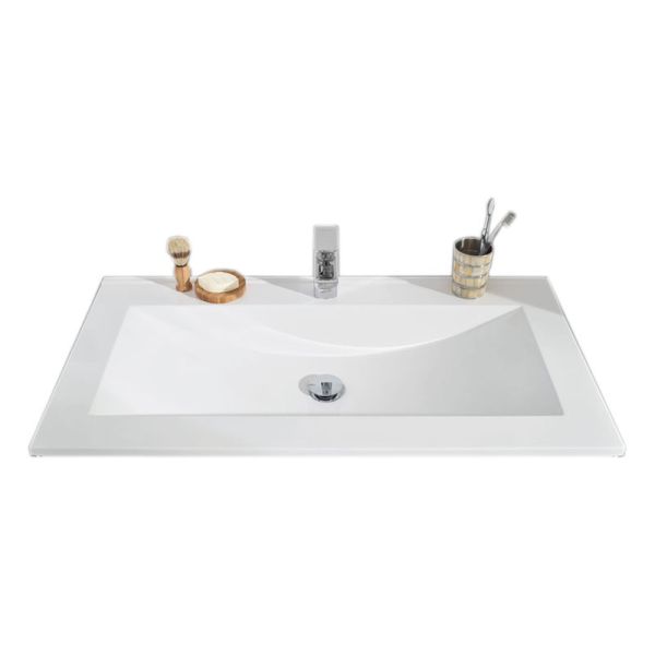 Puris Cool Line Möbelwaschtisch STONEPLUS 92 cm