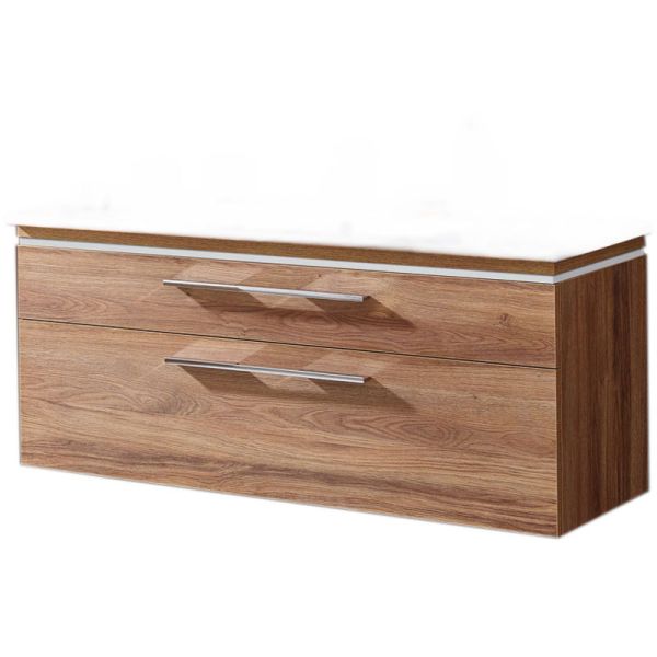 Puris Cool Line Waschtischunterschrank 120 cm für Keramik WT