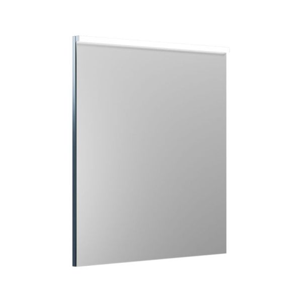 Puris Kera Plan Flächenspiegel - 60 cm - mit LED-Beleuchtung oben