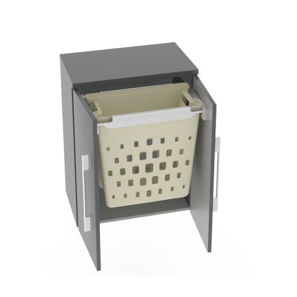 Puris Kera Plan Highboard - 60 cm geöffnet