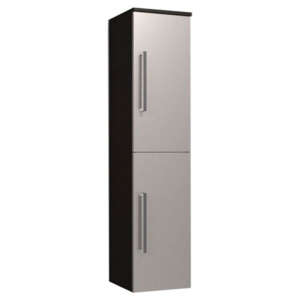 Puris Kera Plan Hochschrank - Besenschrank 40 cm, mit 2 Türen