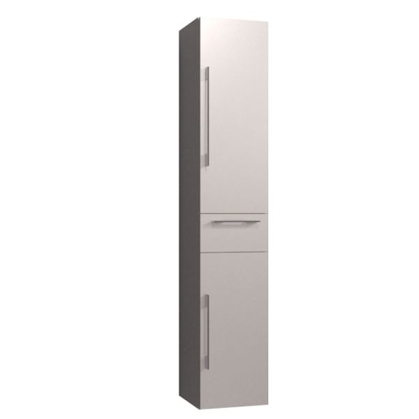 Puris Kera Plan Hochschrank 30 cm, 2 Türen, 1 Schubkasten