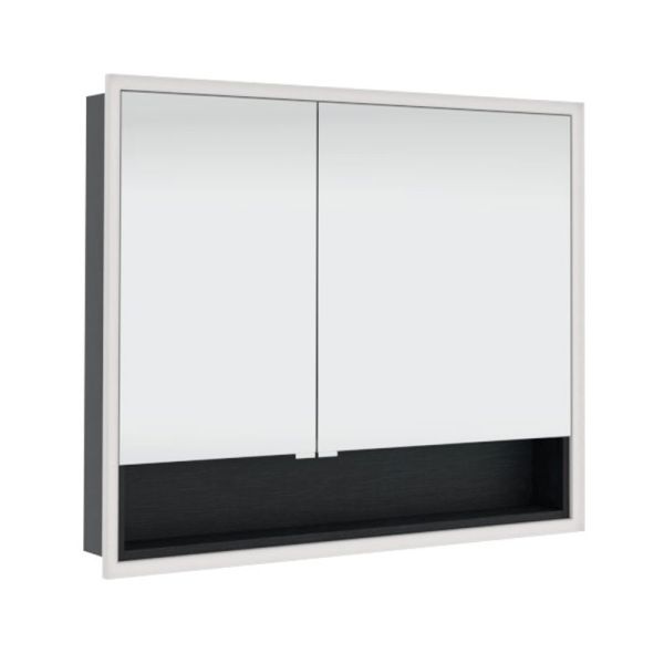 Puris Kera Plan Spiegelschrank - 105,1 cm