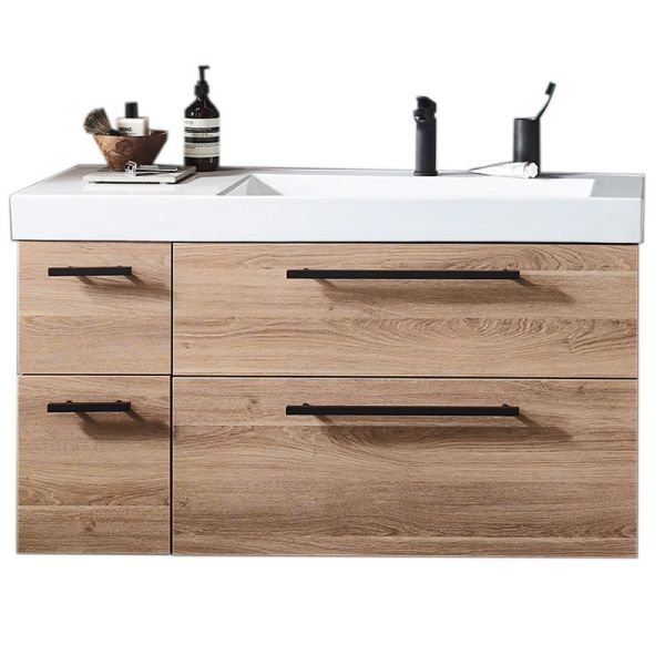 Puris Kera Plan Waschtisch mit Unterschrank - 122 cm