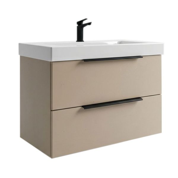 Puris Kera Plan Waschtisch mit Unterschrank - 92 cm
