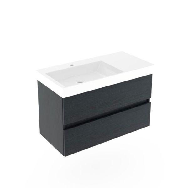 Puris Kera Plan Waschtisch mit Unterschrank - 92 cm